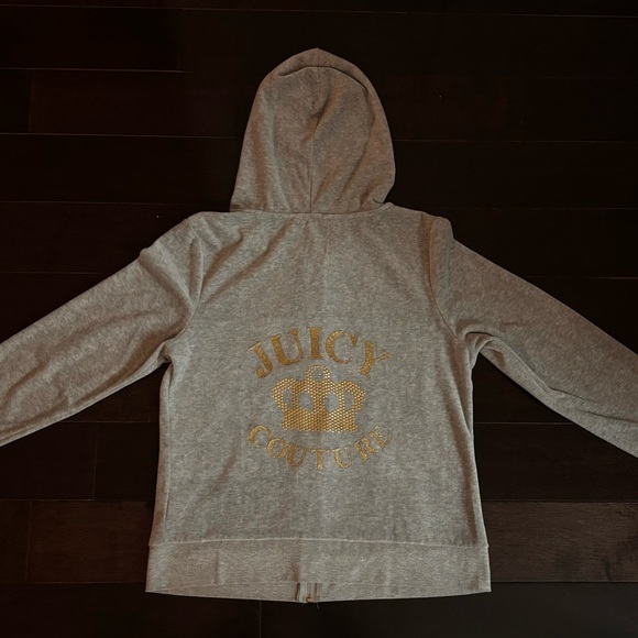 Juicy Couture Zip-Up Sweater - Picture 3 of 4